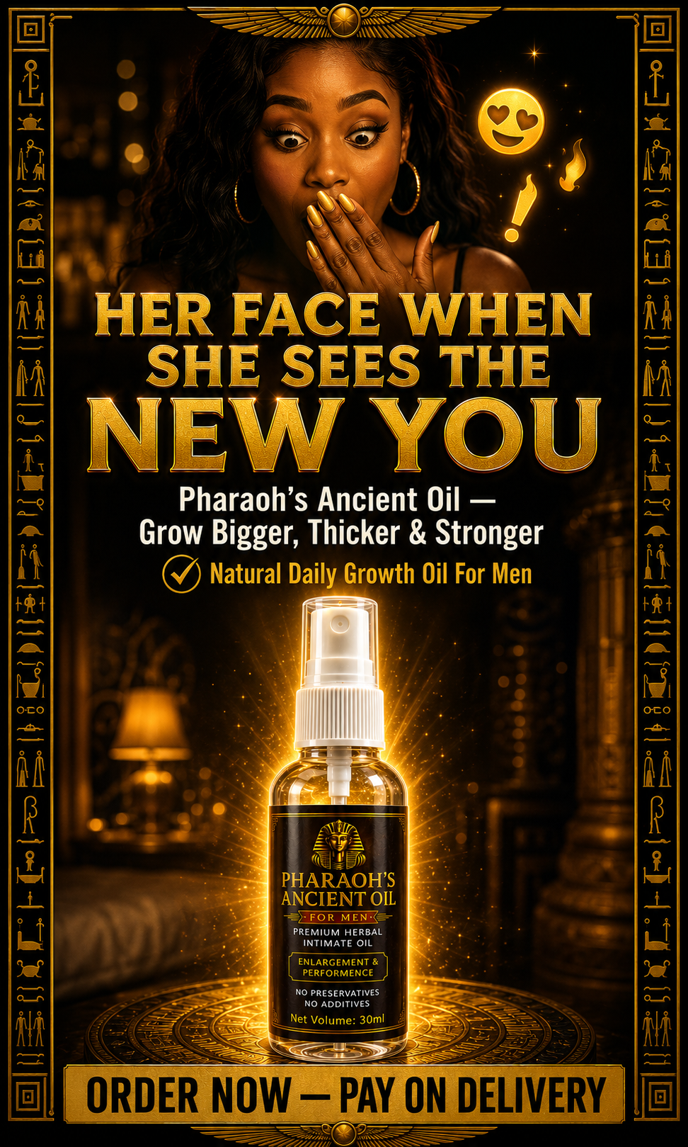 Pharaoh's Ancient Powder Premium Packaging
